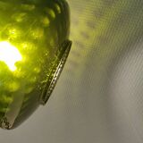 Large hanging lamp designed by Carl Fagerlund for Örrefors Sweden 1960-70s.