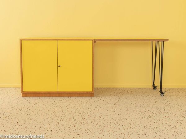 Bureau avec rangement de WK Möbel, années 60