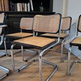 Set of 4 B32 chairs and 2 B64 Breuer armchairs