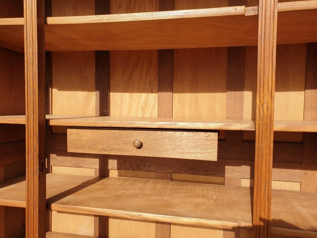 Art deco oak library