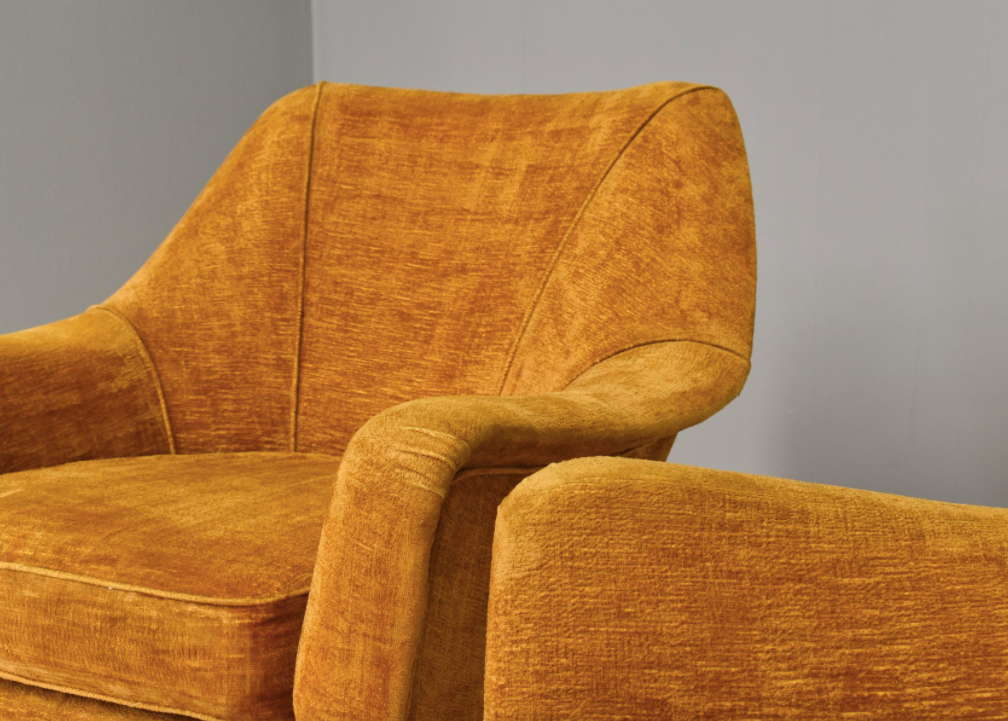 Set of 2 armchairs Italy 1950