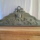 Patinated pediment