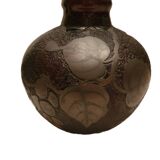 Large art deco ball vase signed d'argyl