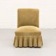 Beige corduroy crapaud lounge chair 1960s