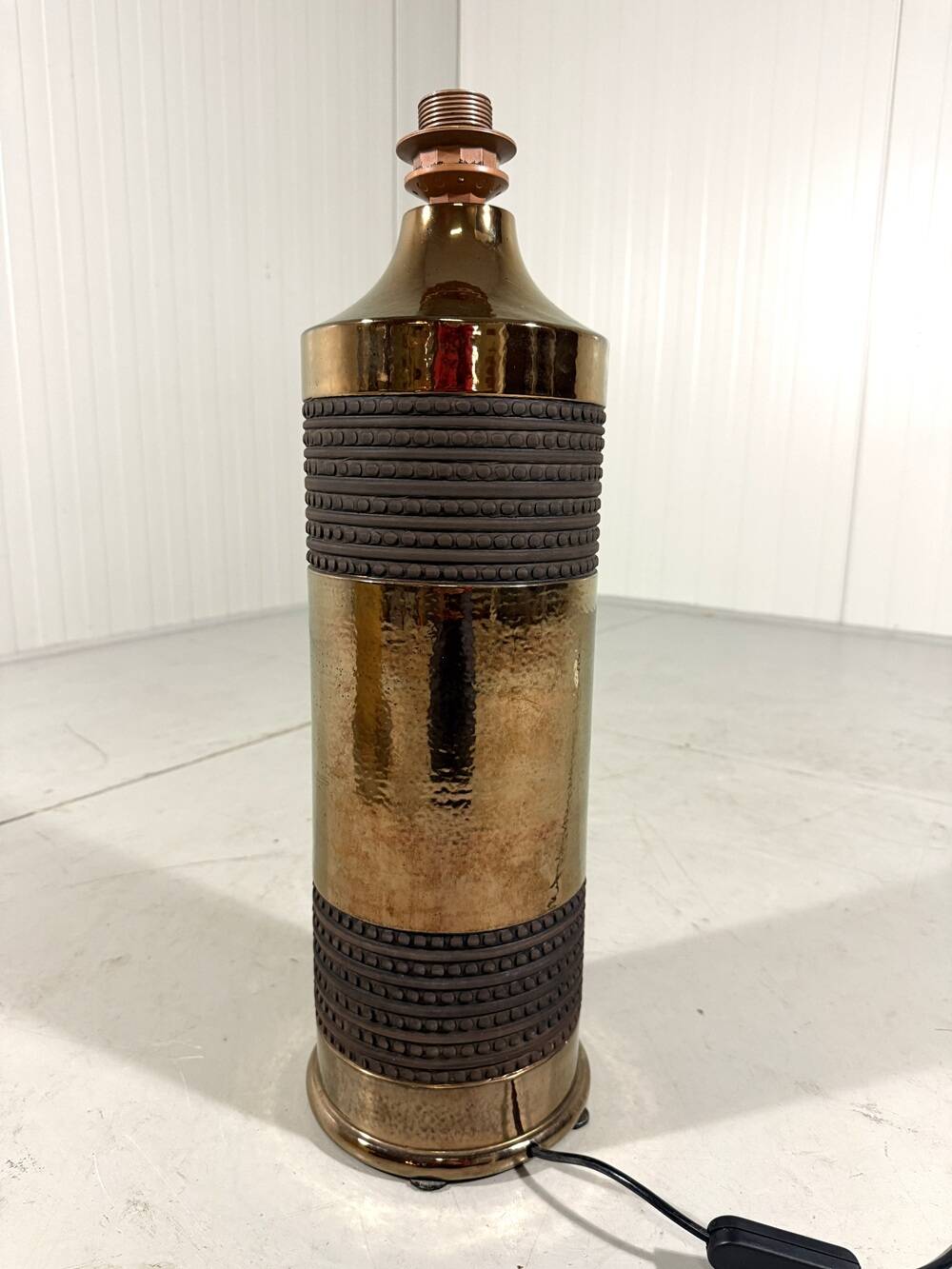 Bitossi large ceramic table lamp for Bergboms, Sweden 1960’s