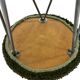 Vintage stool with hairpin legs small stool 60's