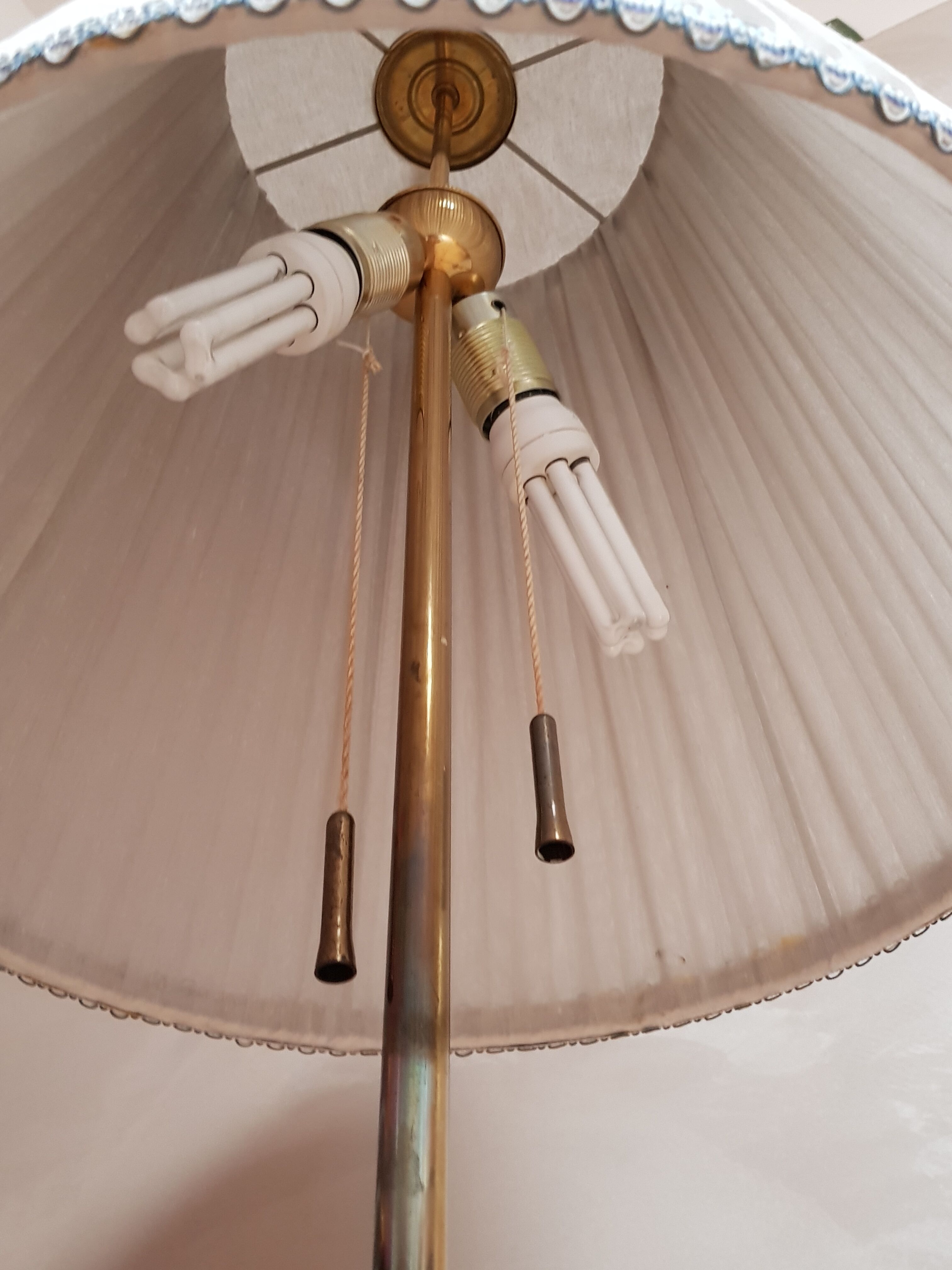Floor lamp bronze 40/50s vintage