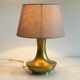 Lampe en laiton vintage