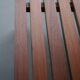 XL slatted teak bench from the 1960s