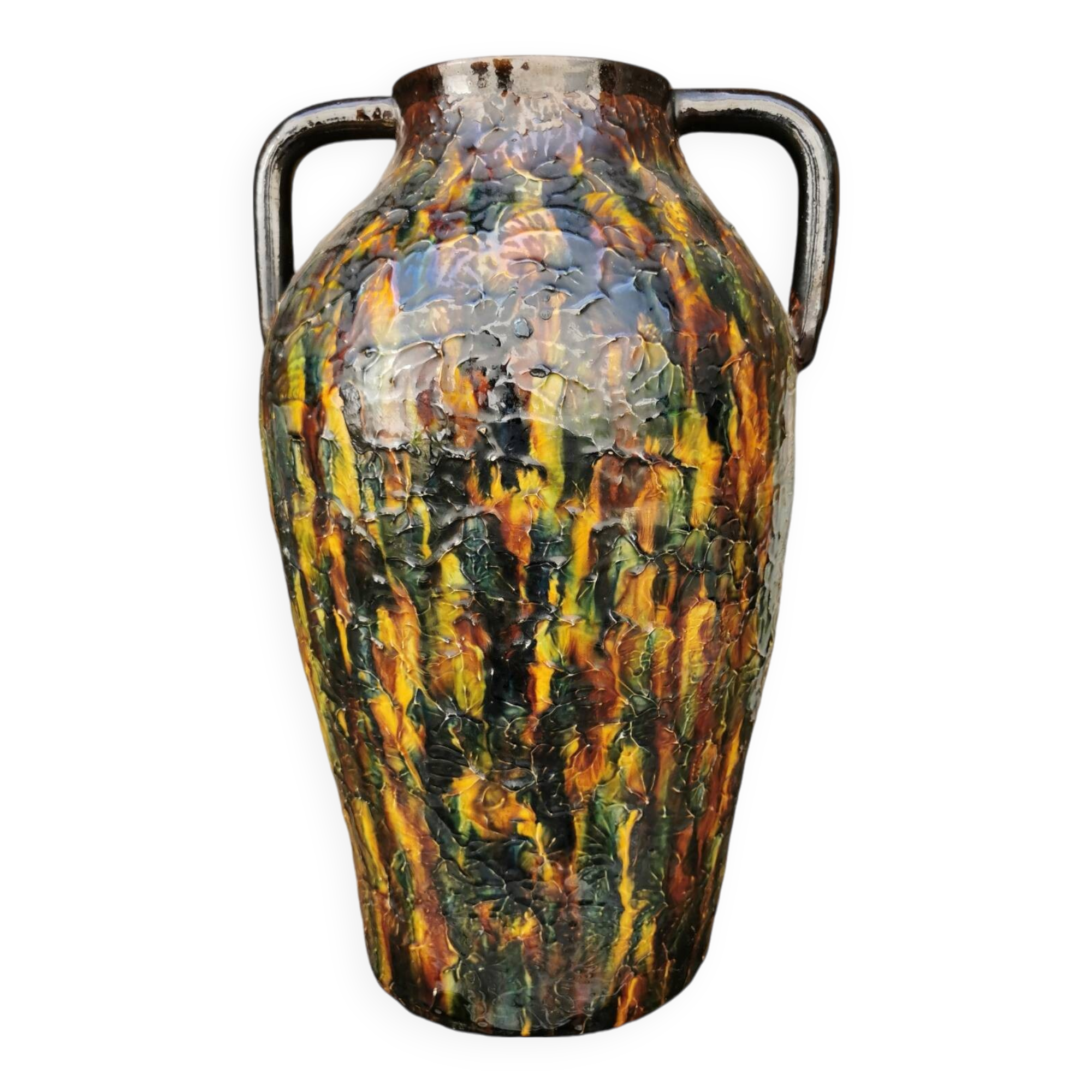 Pottery Terracotta with 2 handles 50cm x 30cm