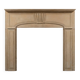 English George I/Queen Anne Eighteenth Century Stone Fireplace Surround