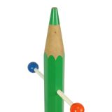 Porte-manteau vintage pour crayons de couleur, style enfant Pierre Sala