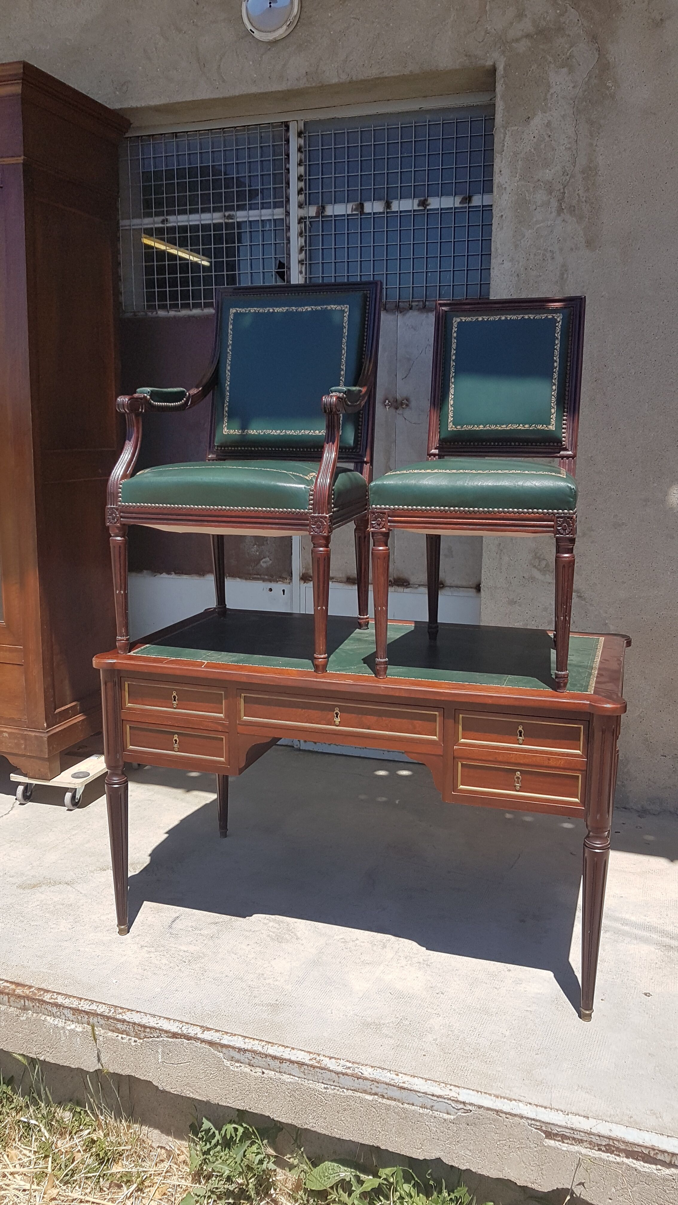 Victorian style desk lot