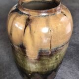 Stoneware VASE signed Thomas CARTIER, Saint Amand en Puisaye, 1918, Art Nouveau