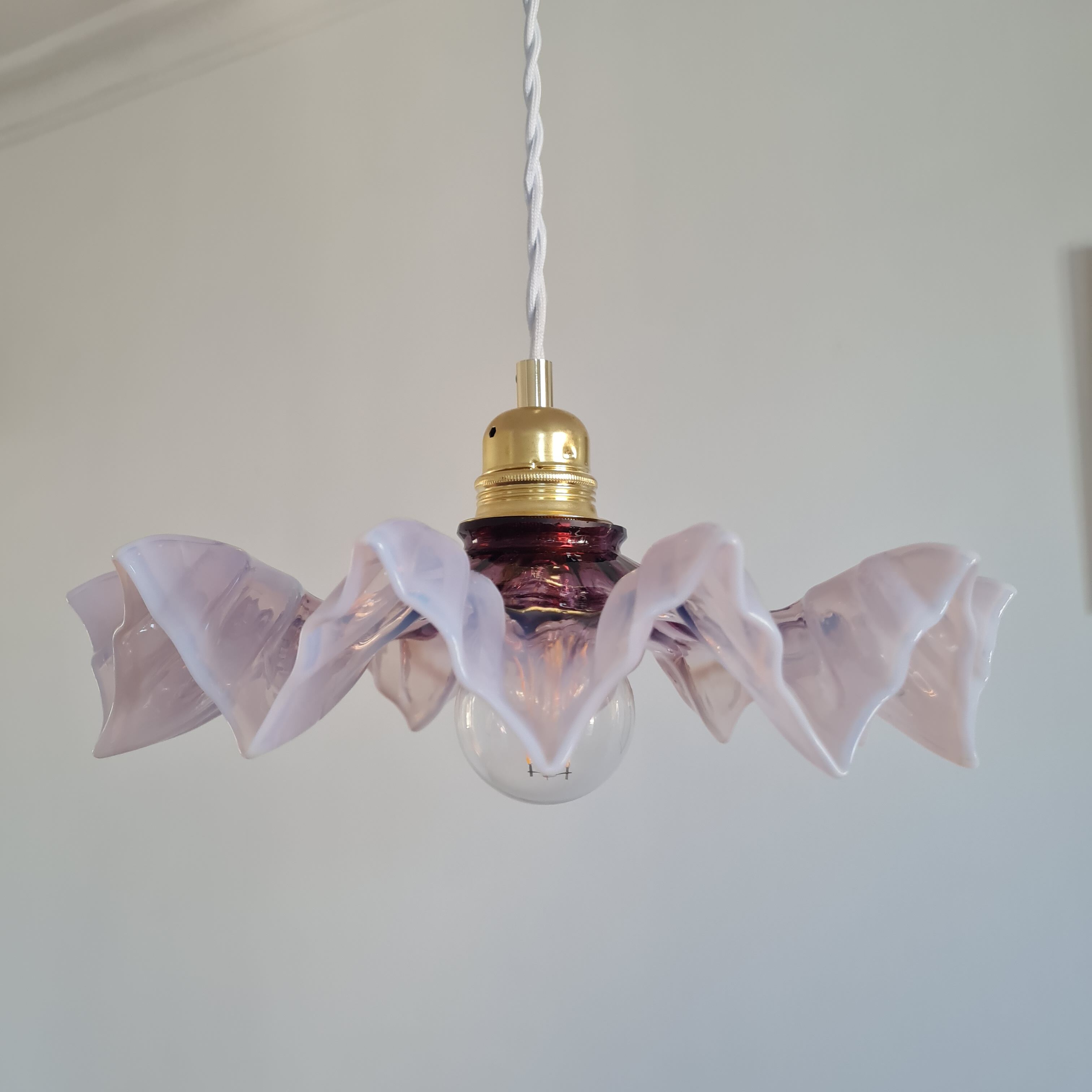 Crystal flower suspension