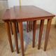 Scandinavian vintage gigognes tables