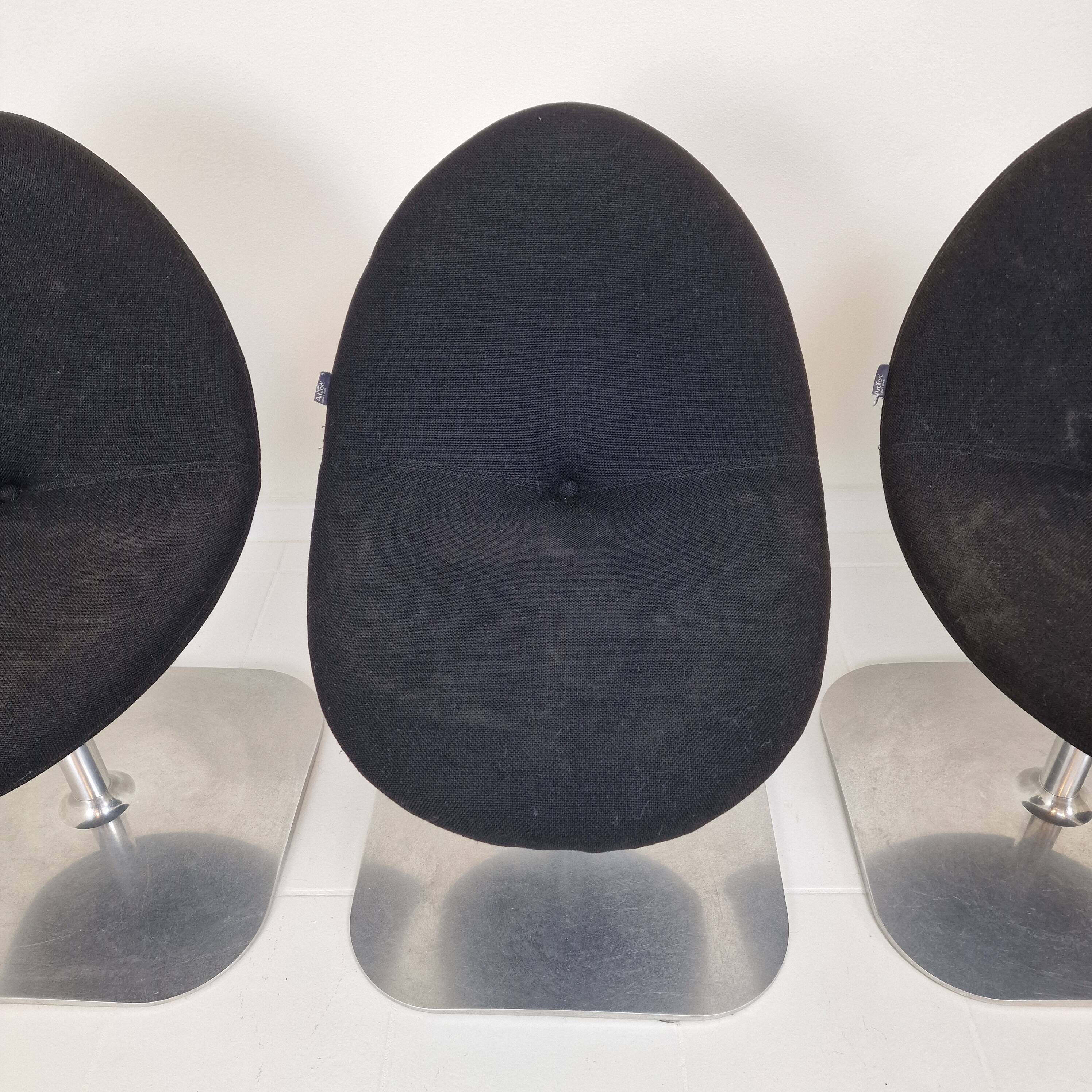 Set of 4 Artifort "Conco" Chairs, Michel van der Kley 2006