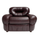Fauteuil lounge italien attribué à Sapporo, années 1970