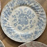 Set of mismatched plates