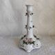 Ornamented porcelain candle holder