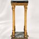 Colonne de style Empire — Plateau en pierre et pieds en forme de patte sculptés, 20e siècle