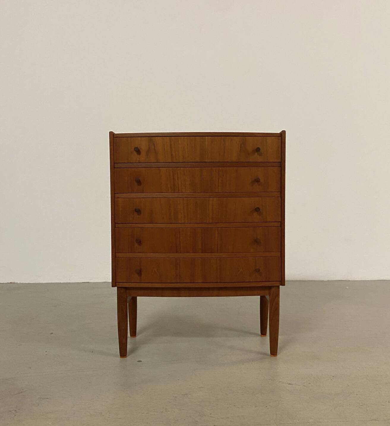 Pair of MidCentury teak chest of drawers Kai Kristiansen
