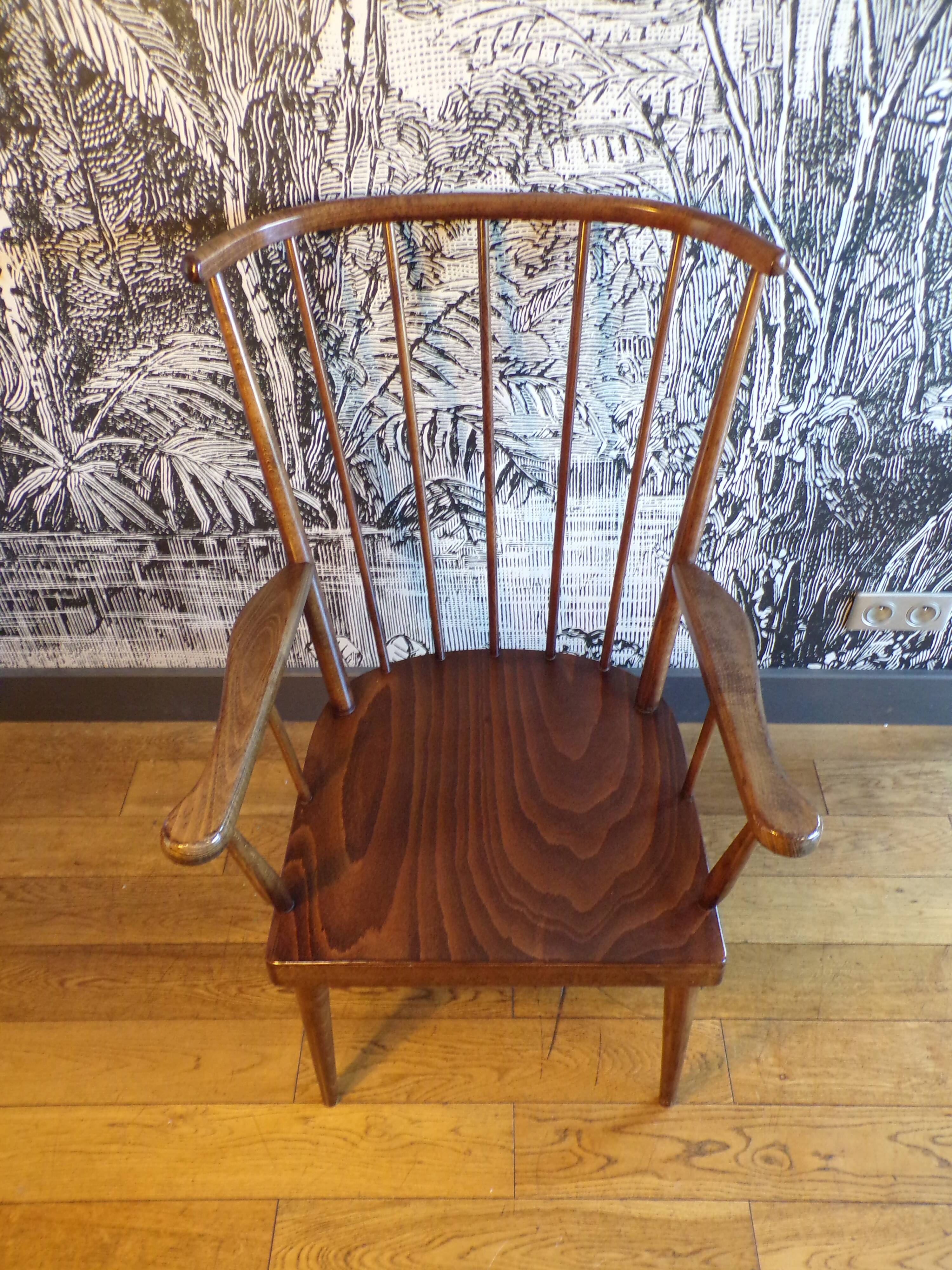 Baumann fan armchair