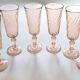 Champagne flutes rosaline swirl arcoroc luminarc