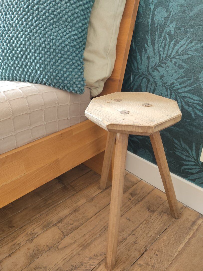 Duo of milking stools