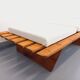 Pair of vintage  Perriand style  pine benches