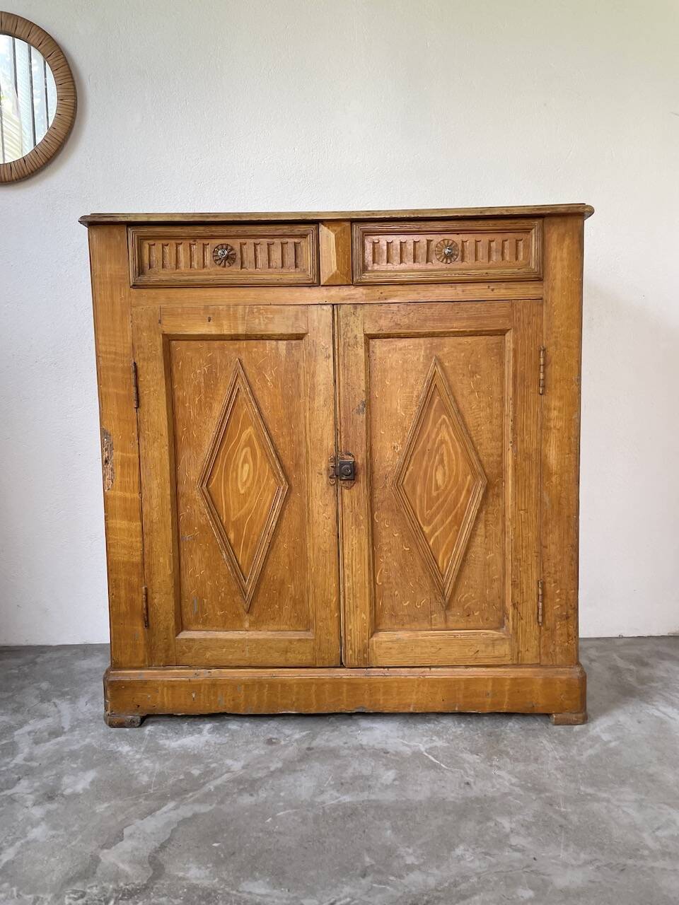 Two-body grocery cabinet, 1900