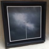 Art photo mounted in American crate