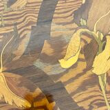 Double side table art nouveau tray