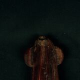 Apostolic Cross in mahogany wood and mother-of-pearl inlay, Tonkin, 19th century