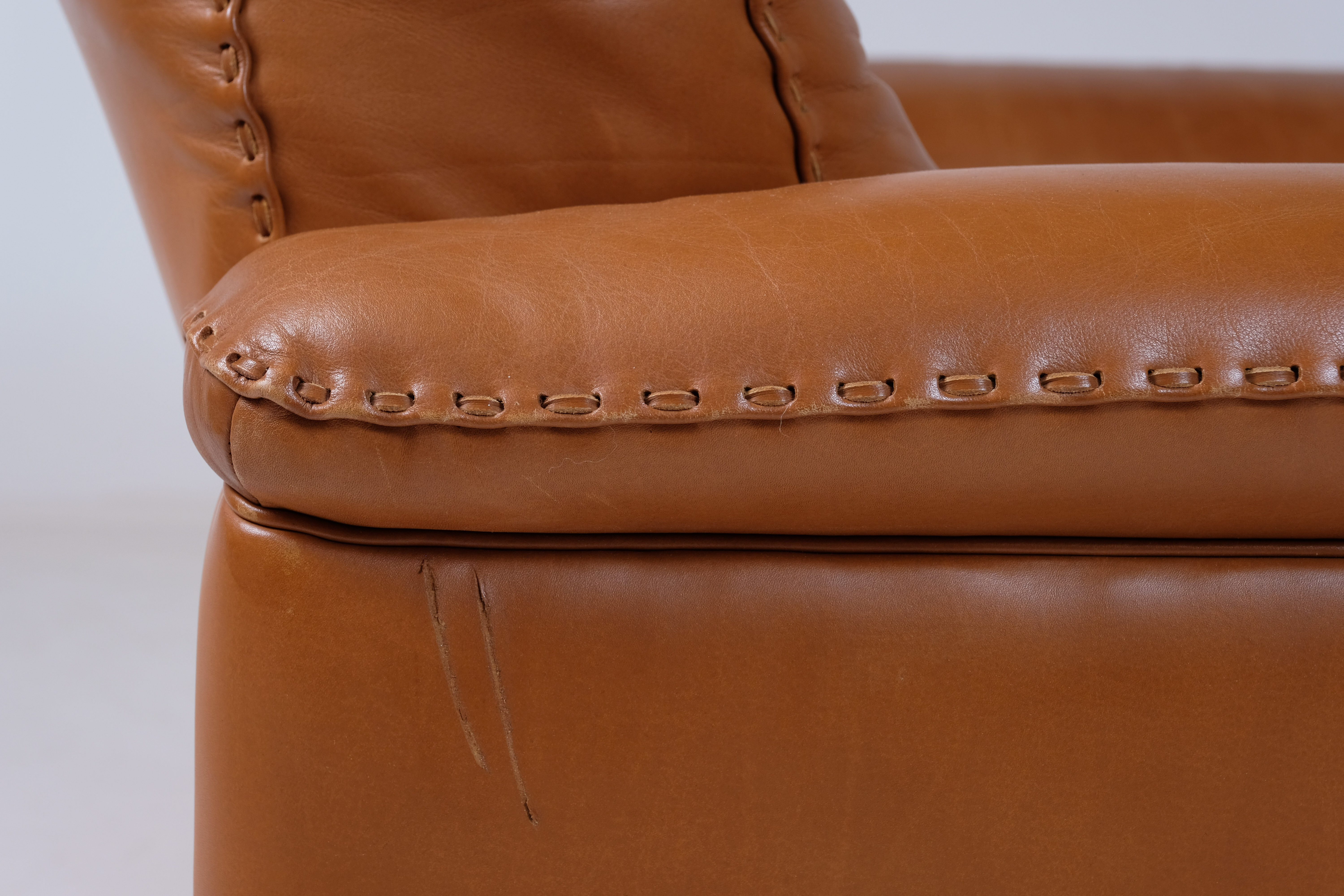 De Sede 101 adjustable 2-seater leather sofa