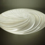 Italian art glass disc table lamp by Vetri Murano, 1970