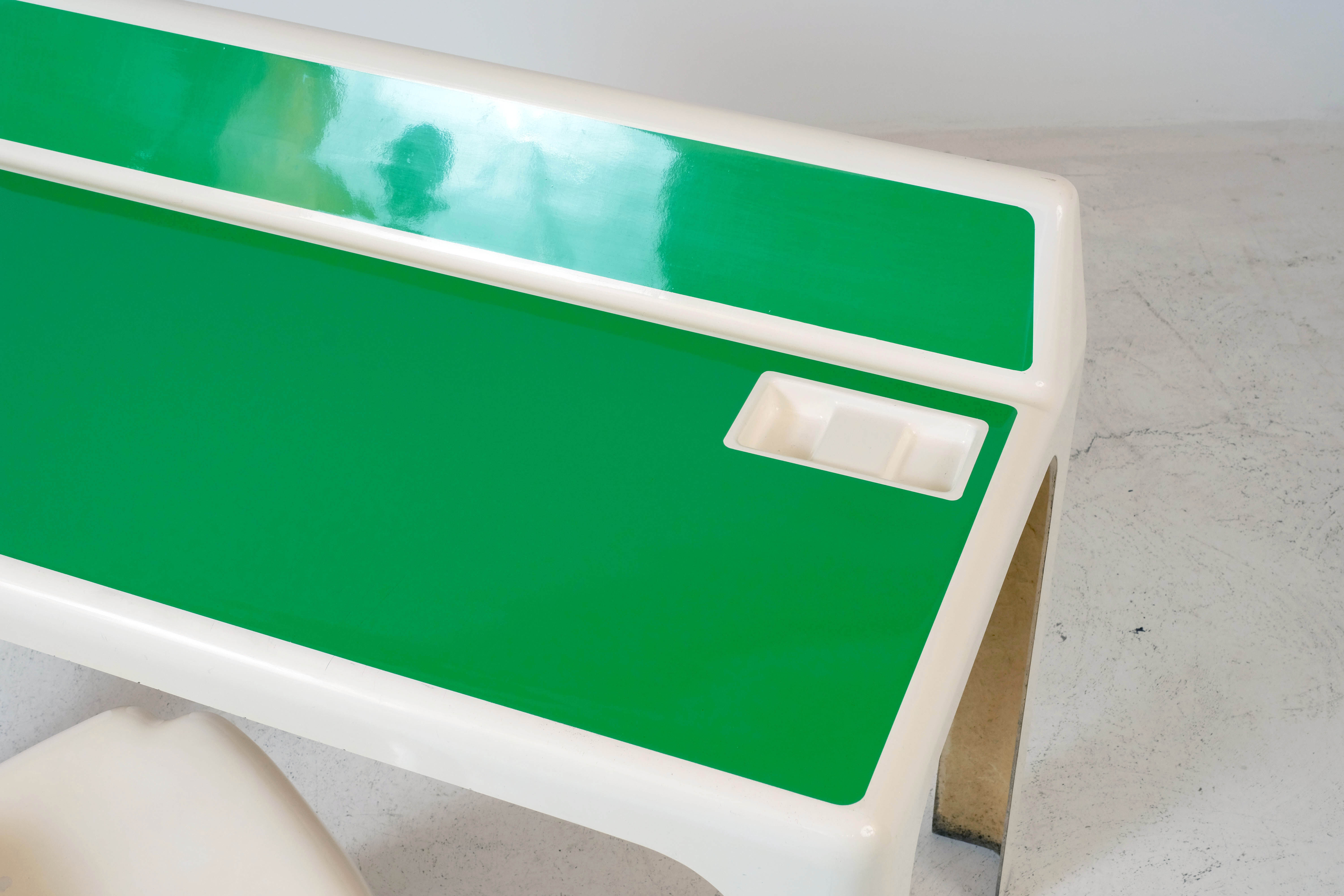 Desk and chair "Study" by Patrick Gingembre 1971 edition Paulus