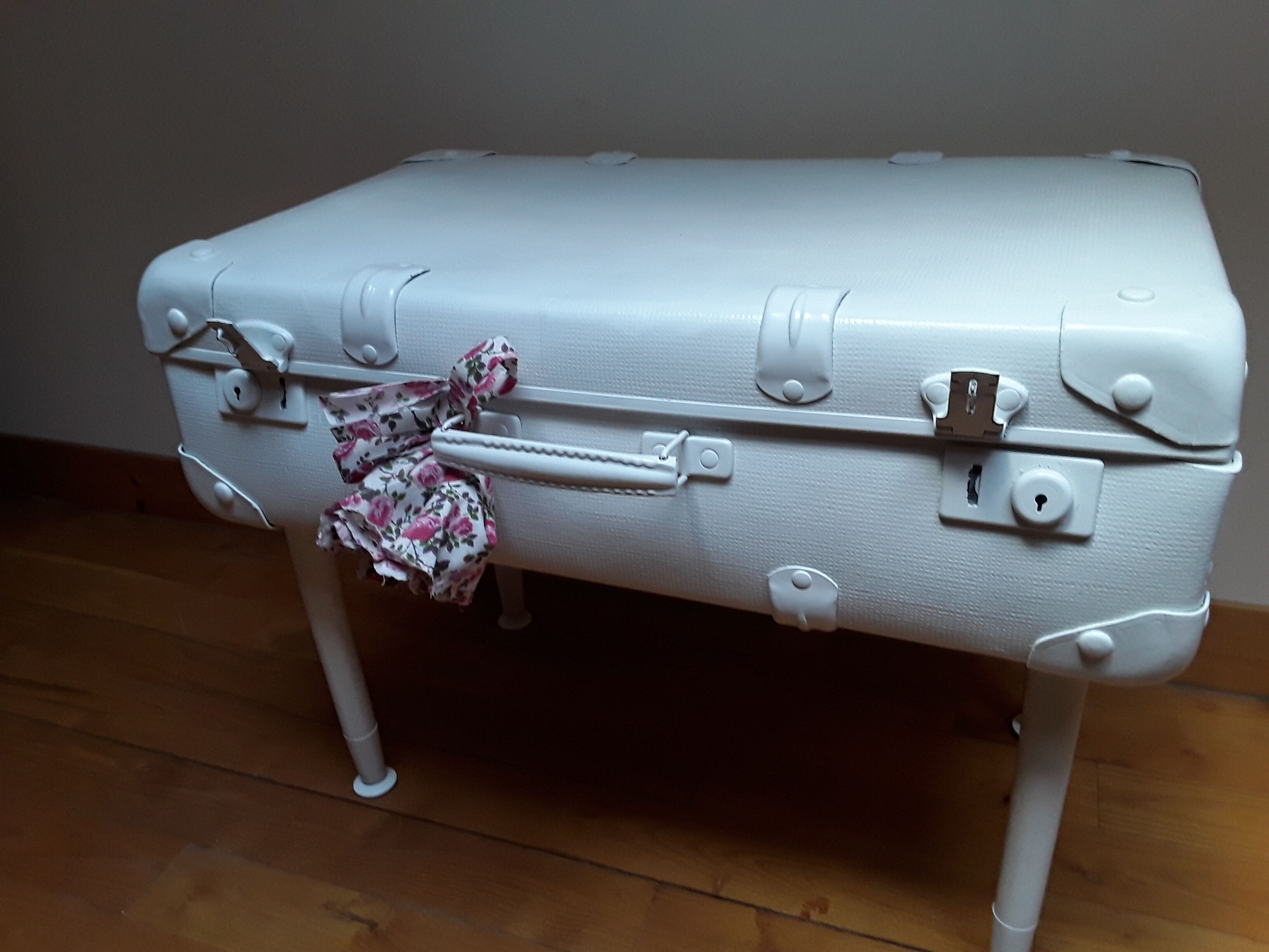 Revisited old suitcase