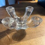 Bougeoir cristal signé