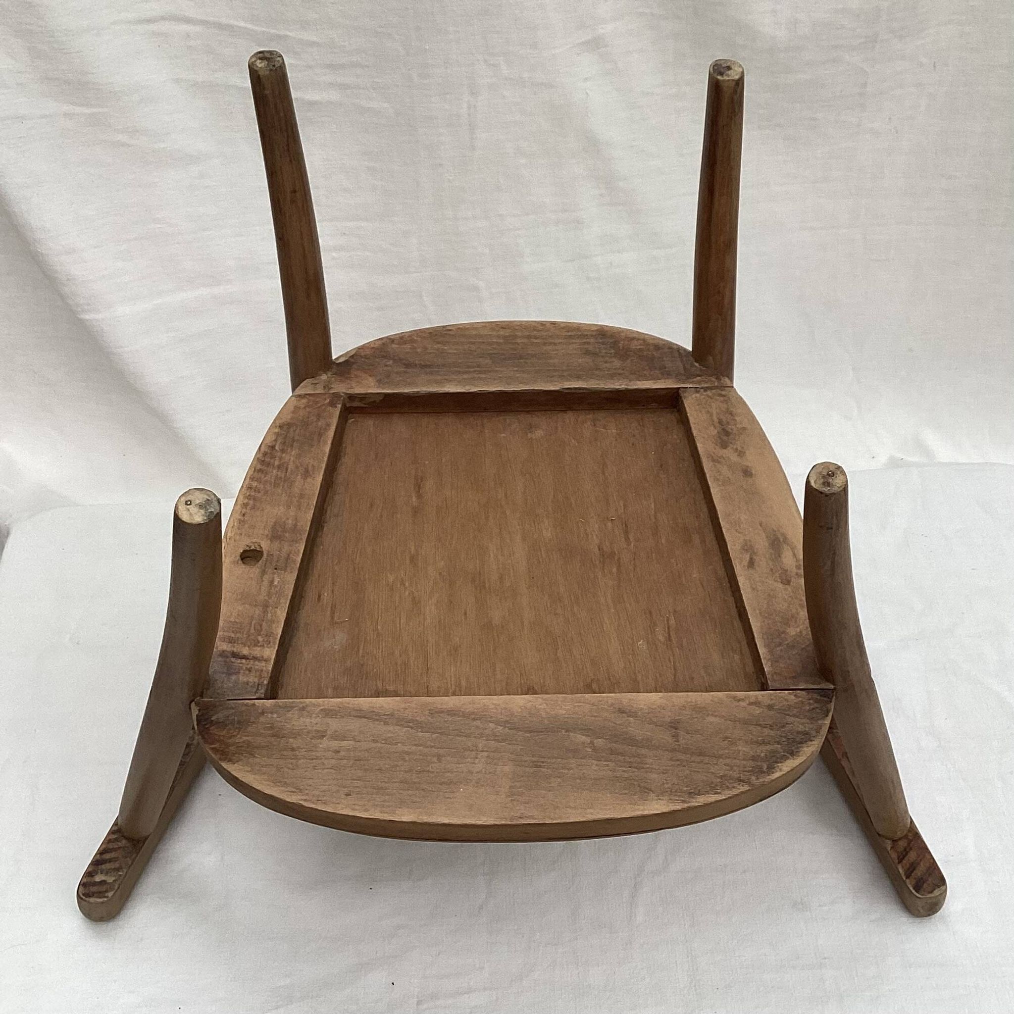 Scandinavian style wooden children's armchair dimension: height -41.5cm- width -50cm-