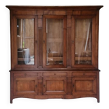 Solid wood bookcase