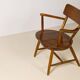 Swedish cabin lounge armchair, 1950s