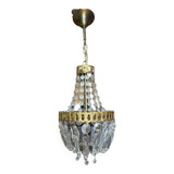 Antique hot air balloon chandelier with tassels