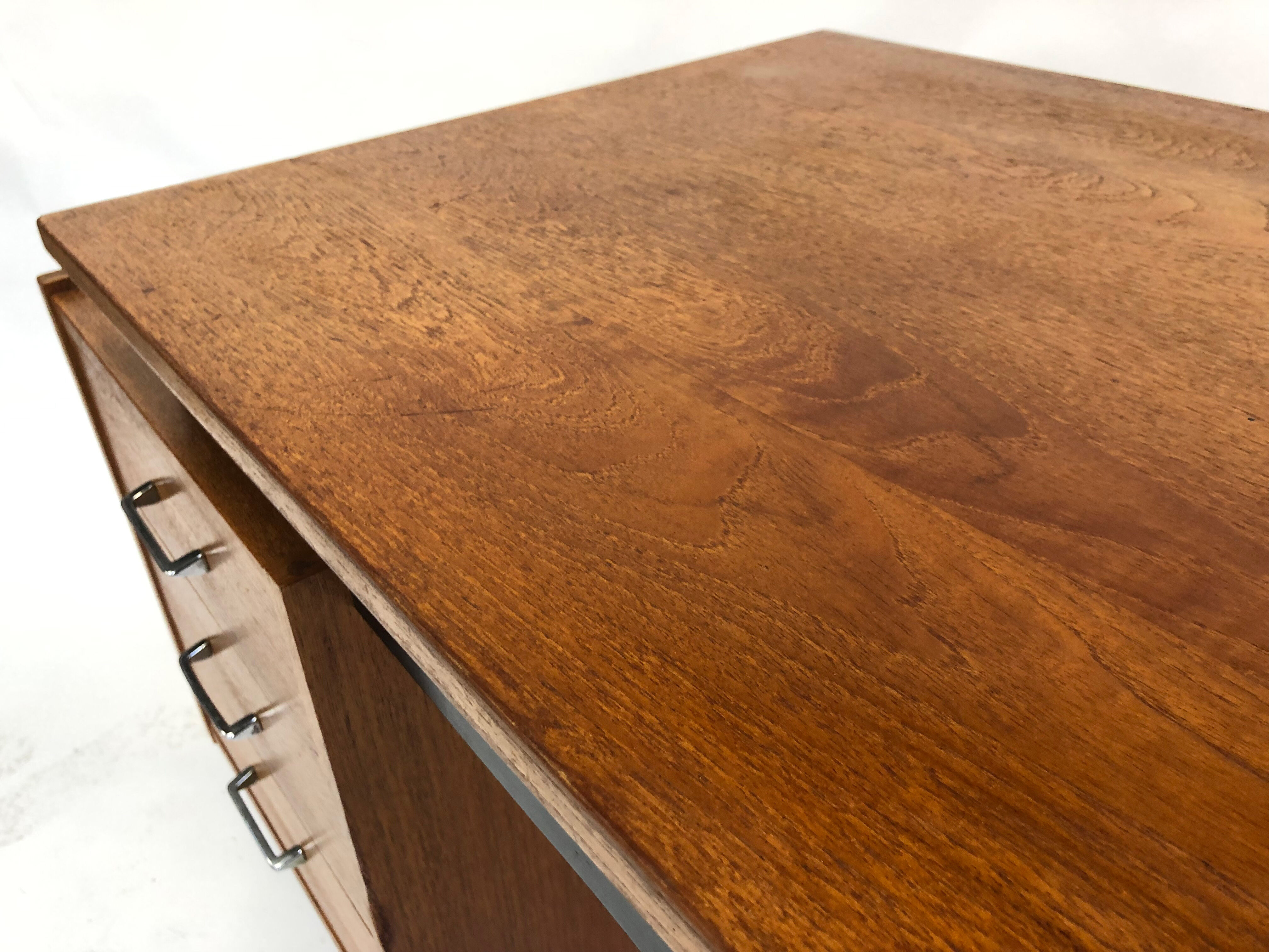 Designer Vintage Pastoe Cees Braakman desk of the 50s teak