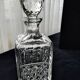 Bohemian crystal whiskey decanter