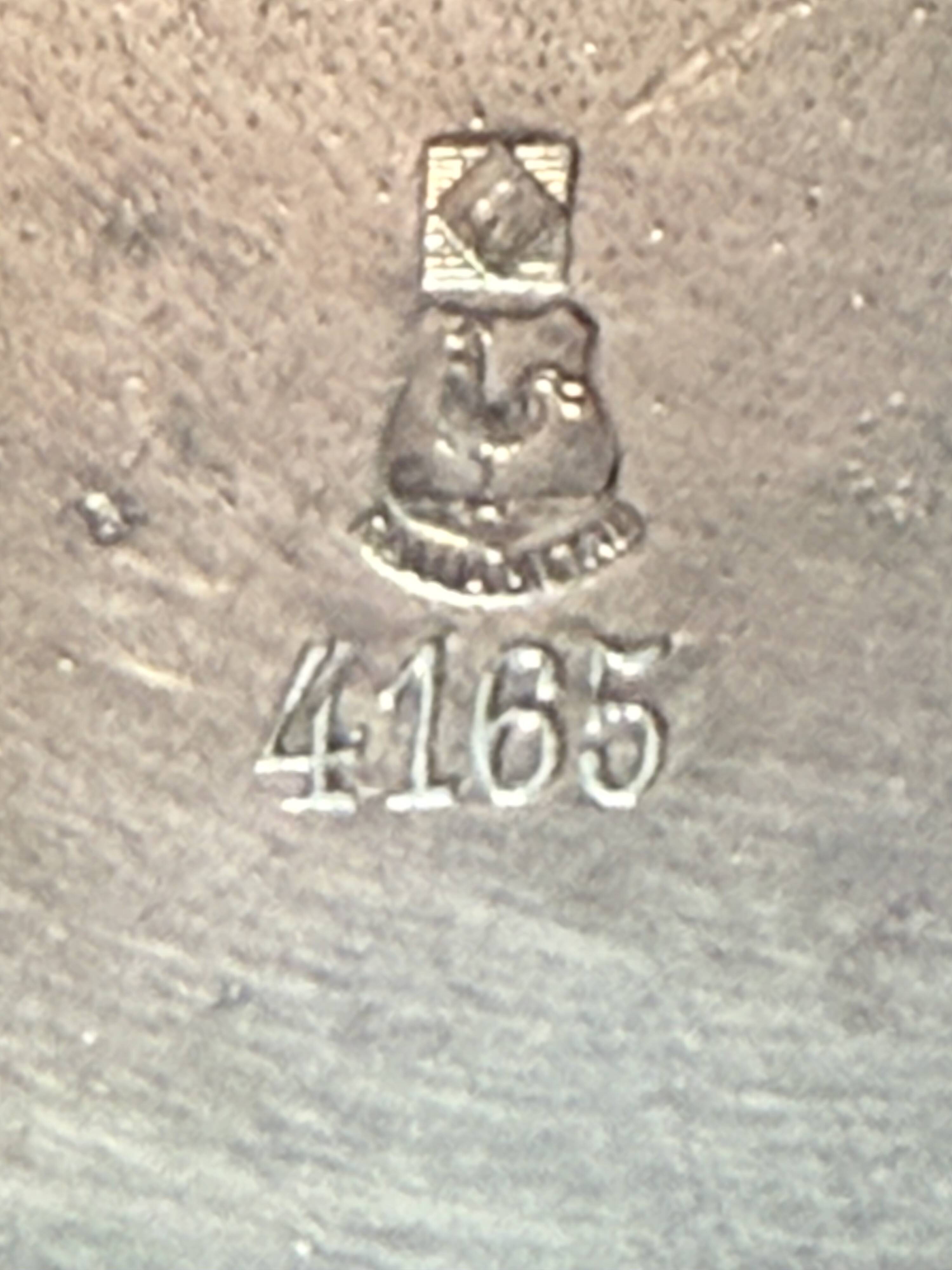 Glass or gold crystal ewer – Gallia Métal Alfénide for Christofle