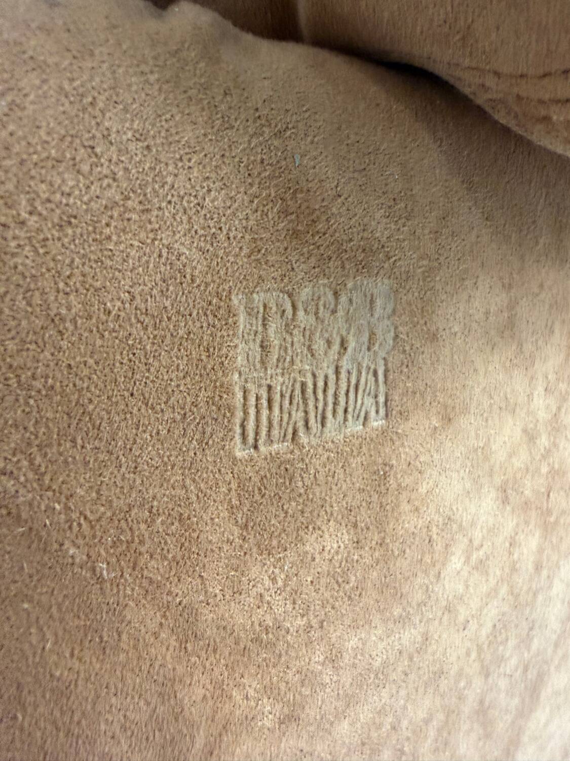 Three-seater alcantara canapé design by Tobia Scarpa for BB ITALIA vintage.