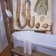 Displays the beginning of the 20th century vintage Paul Pfurtscheller "worm"