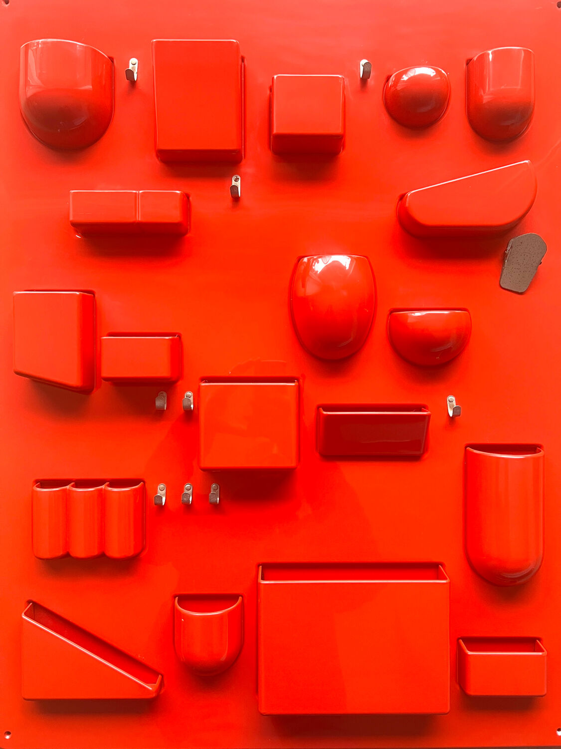 Wall organizer by Dorothee Becker for Maurer / Uten.silo I model, retro organizer german design 1969