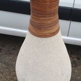 Ethnic terracotta vase seventies